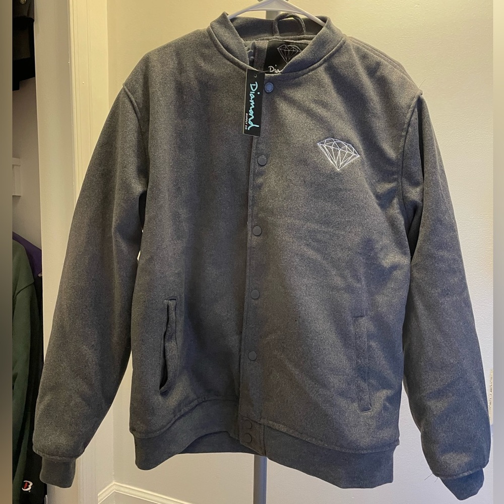 Diamond Supply Co. Button-Up Bomber Jacket